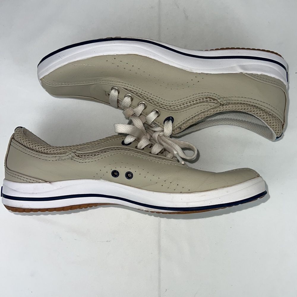 Keds Women's WH14169M Tan Lace-Up Casual Sneakers Sz: 6.5 - Picture 7 of 9